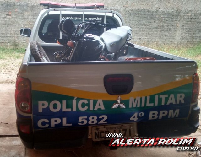 Rolim De Moura Pol Cia Militar Recupera Moto De Fot Grafo Que Foi