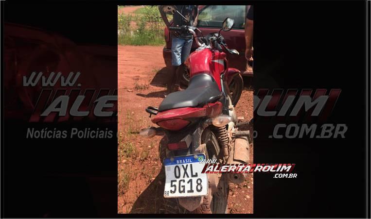 Moto Roubada Em Rolim De Moura Foi Recuperada Pela Pol Cia Militar Em