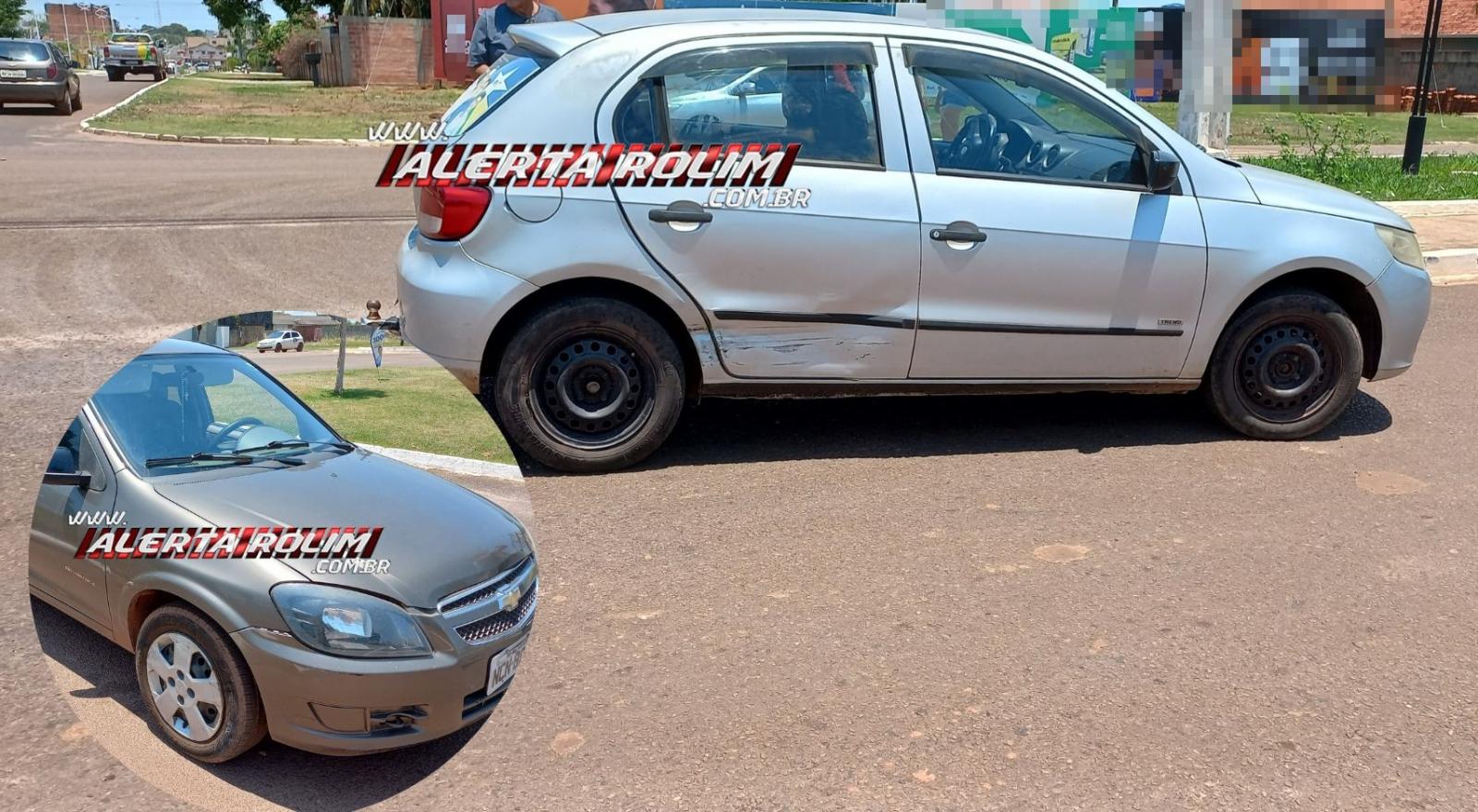 Colisão entre dois carros foi registrada nesta sexta feira em Rolim de