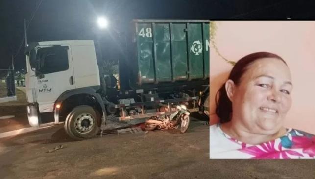 Mulher morreu ao ter cabeça esmagada por caminhão em Vilhena Alerta Rolim