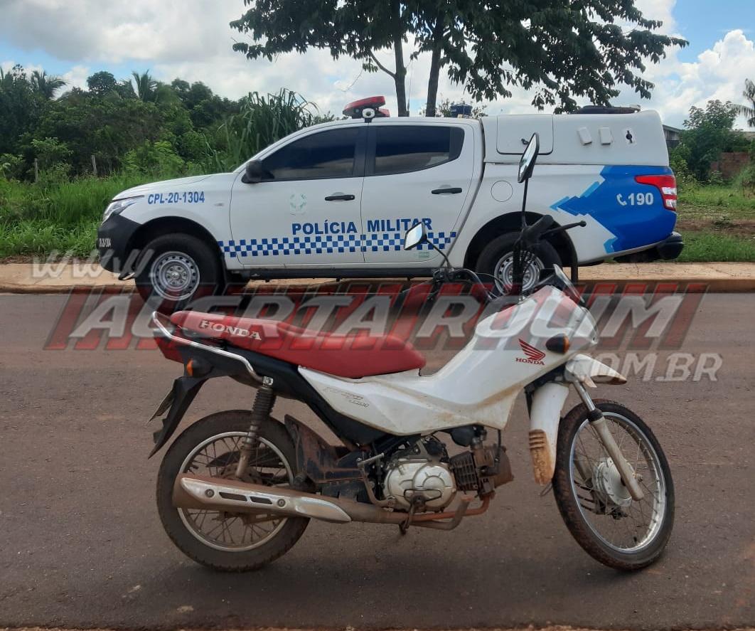 Motocicleta Furtada Em Cacoal Foi Recuperada Pela Pol Cia Militar Em