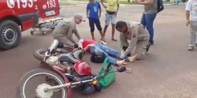 Acidente de trânsito Rua Barão de Melgaço com Avenida Boa Vista