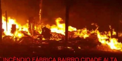 INCENDIO BAIRRO CIDADE ALTA