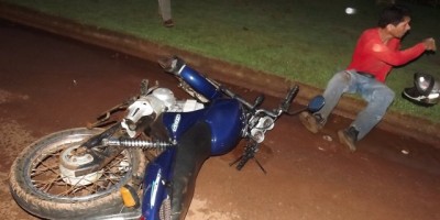 Rolim De Moura – Mais um acidente envolvendo moto e bicicleta