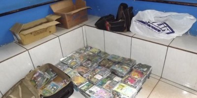 Nova Estrela –  Apreensão de cds e dvds piratas