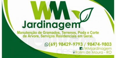 PUBLICIDADE -  Agora Rolim de Moura conta com o serviços da WM Jardinagem