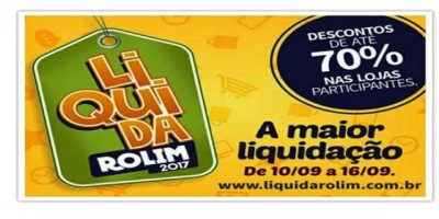 Publicidade – Ótica e Relojoaria Safira no Liquida Rolim; produtos com 20 a 70% de desconto