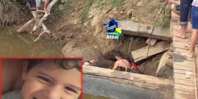 Corpo de criança que caiu em rio é encontrado, em Jí-Paraná