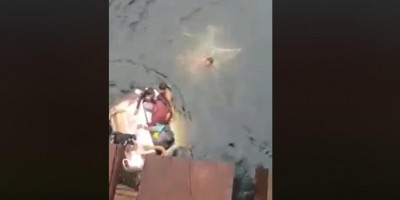 Indígenas salvam família após carro cair dentro de rio na Transamazônica, veja o vídeo 