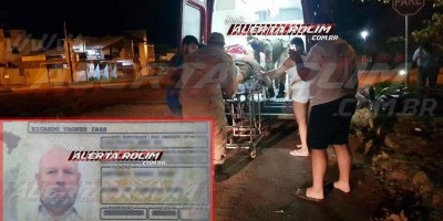 URGENTE - Motociclista que sofreu queda após passar por quebra-molas não resistiu e morreu no pronto-socorro, em Rolim de Moura 