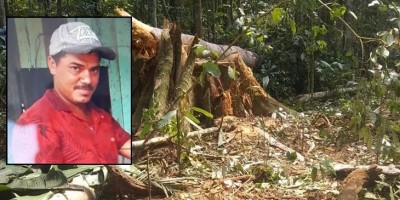 Morador de Rondônia morre após ser atingido por árvore durante derrubada no Guatá-MT