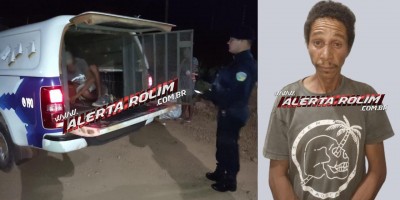 Acusado de furto foi preso por equipe de Radiopatrulha da PM, em Rolim de Moura