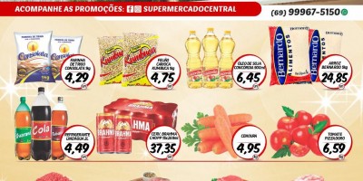 Promoção Supermercado Central em Rolim de Moura