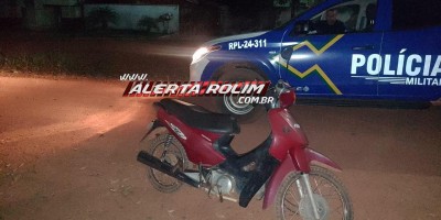 Veículo furtado foi recuperado pela Polícia Militar, em Rolim de Moura