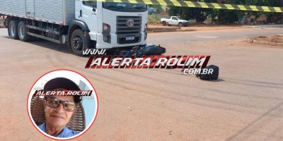 ATUALIZAÇÃO – Morador de Alto Alegre dos Parecis morreu após ter moto atingida por caminhão baú nesta manhã, em Rolim de Moura 