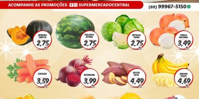 Ofertas do supermercado Central de Rolim de Moura