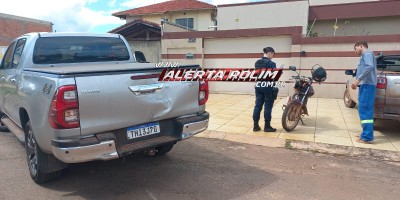 Acidente de trânsito foi registrado nesta sexta-feira 13, em Rolim de Moura