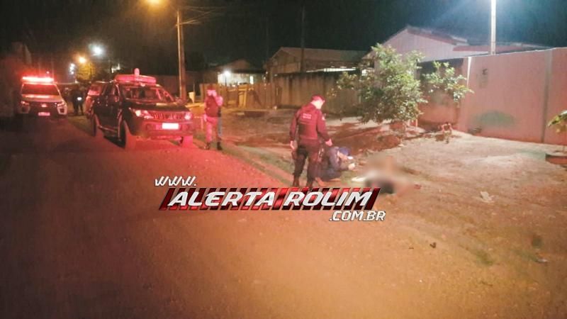 URGENTE – Homem foi assassinado nessa noite de sábado, em Rolim de Moura 